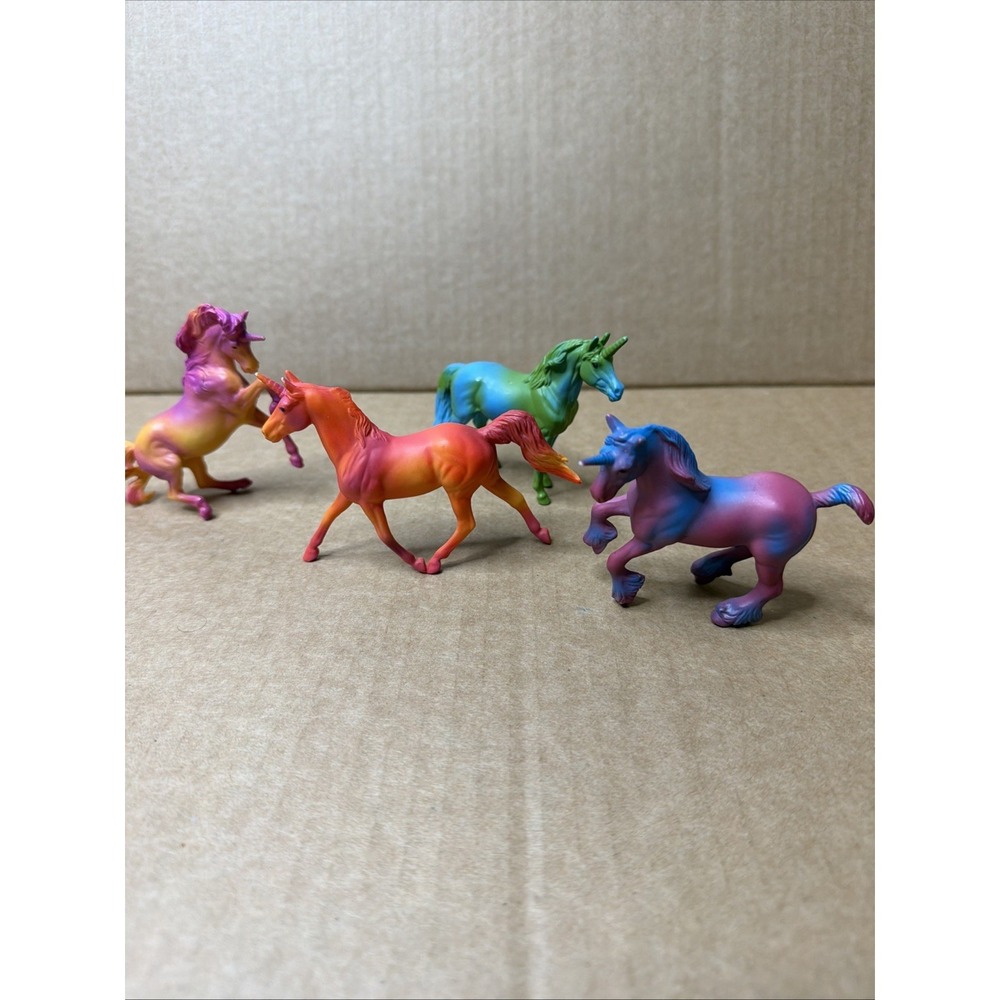 Breyer Horse Stablemates Unicorn Collection - Lot of 4 Figures